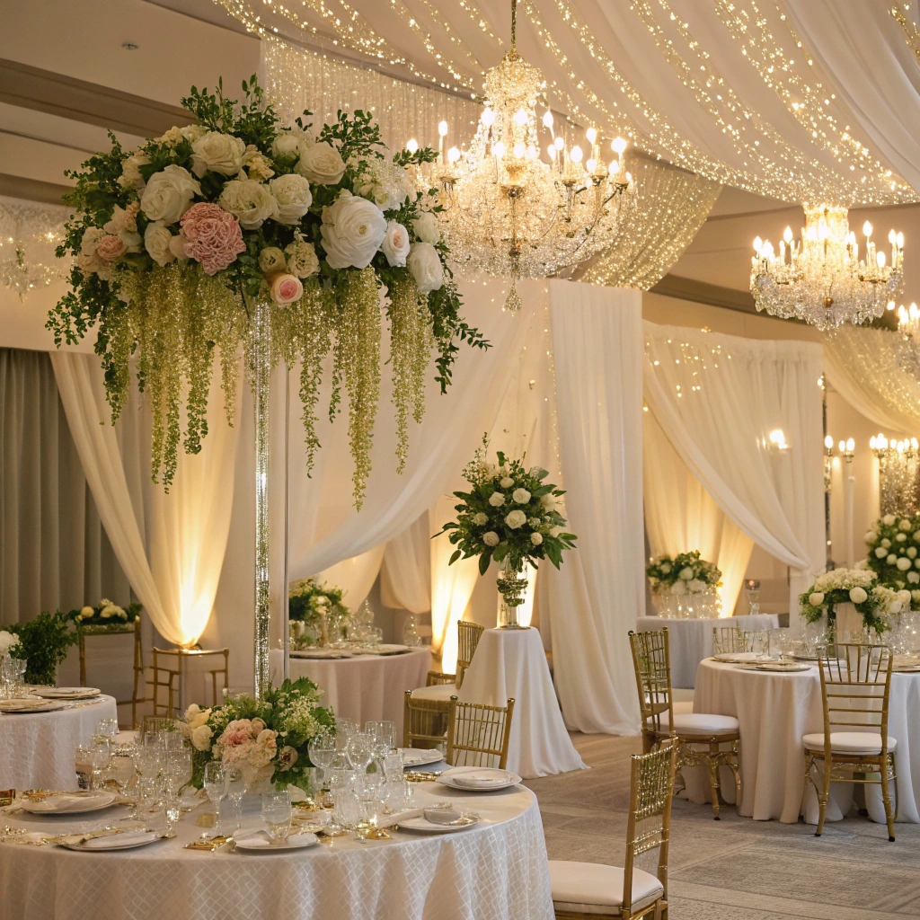 Decoración floral elegante